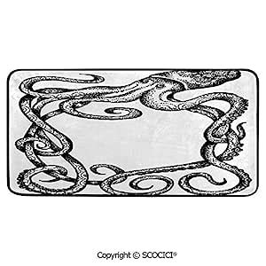 Soft Long Rug Rectangular Area mat for Bedroom Baby Room Decor Round ...