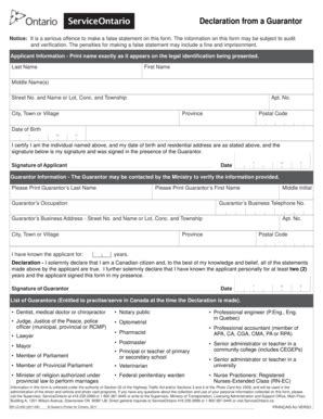 Ontario Security Guard and Private Investigator Licence Guide - Blank ...