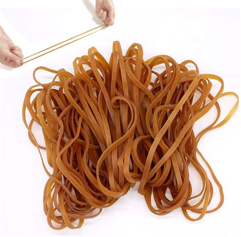 Large Elastic Bands, 50PCS Rubber bands Heavy Duty Elastic Band Office ...