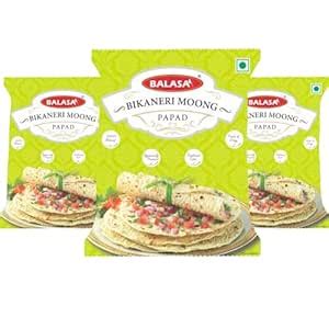 Balasa Moong Dal Papad | Moong Dal Papad Handmade | Papad for Frying ...