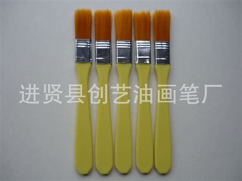 上海红杆尼龙油画笔 水粉水彩笔工业油漆刷子排笔 补油描线笔-阿里巴巴