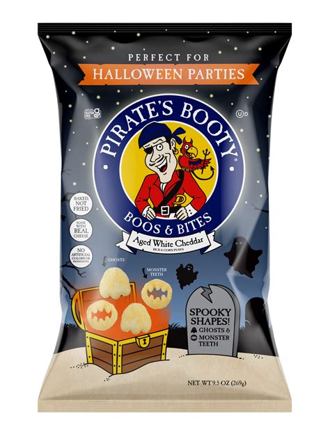 Snapklik.com : Pirates Booty Boos & Bites Shaped Snacks Party Bags