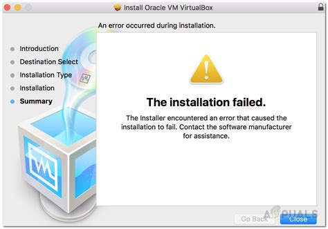 Fix VirtualBox Installation Error 的图像结果