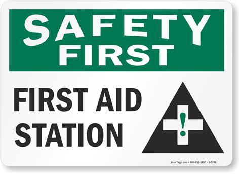 Image result for First Aid Location. Sign