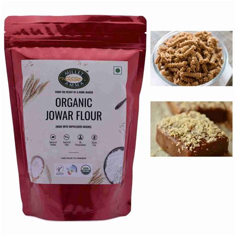 Millet Amma Organic Jowar Roti Flour (500g) – Kreate
