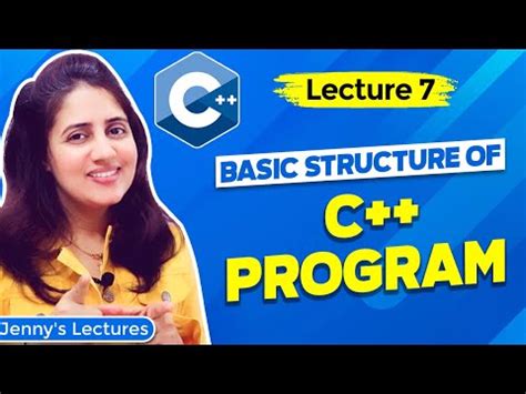 Basic Structure of a C++ Program Video Lecture - Crash Course for EmSAT ...