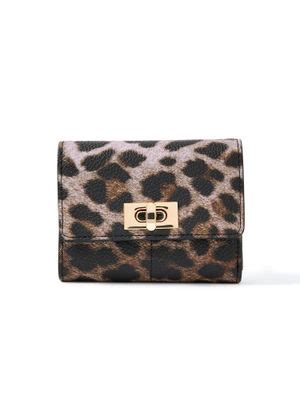 Buy Accessorize London Womens Faux Leather Leopard Sandra Wallet Online