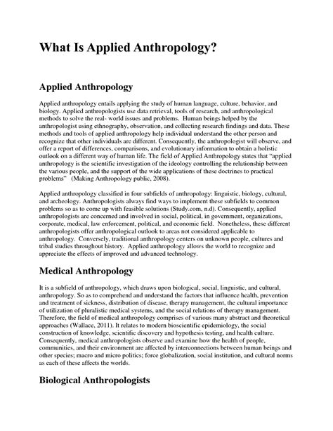 Applied Anthropology Examples 的图像结果