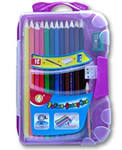 Inventis Colored Pencils, 12 Shades Return Gifts Kids Gifting 12 Colour ...