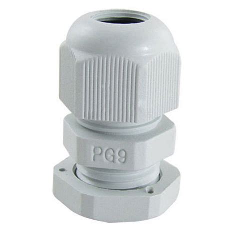 PG9 Waterproof IP68 Nylon Plastic Cable Gland Connector