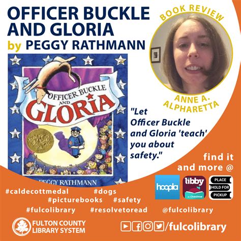 Picture Book Review: Officer Buckle and Gloria by Peggy Rathmann ...