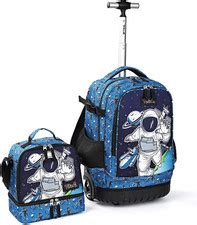 Kids Rolling Backpack Lunch Bag Wheeled Laptop India | Ubuy
