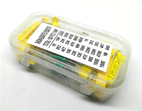 Invento 150pcs Assorted Resisitors ohm value 30 different value types ...