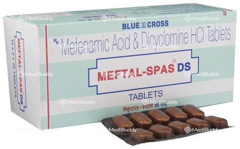 Meftal-Spas DS Tablet: Price, Uses, Side Effects & How to Use - MediBuddy