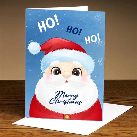 Buy and send Santa Send his Love Ho Ho Christmas Card online from ...