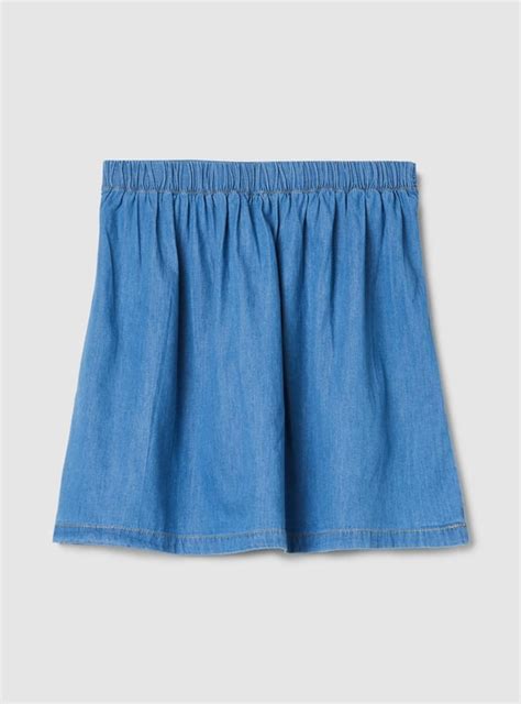 Buy Girls Pleated Denim Skirt Online at just Rs. 549.0 - 1000012391326 ...