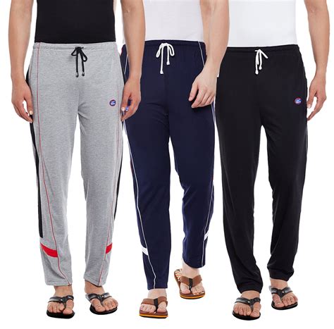 Mack JONNEY Regular Fit Multicolor Men Trackpants(Pack of 3)-MACK635732 ...