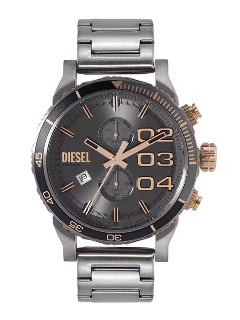 DIESEL Men Bracelet Style Analogue Chronograph Watch DZ4614 - Price History