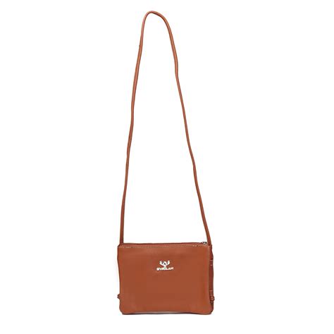 Syraah Mini Crossbody Bag – Tan Color | Full Grain Leather – SYRAAH