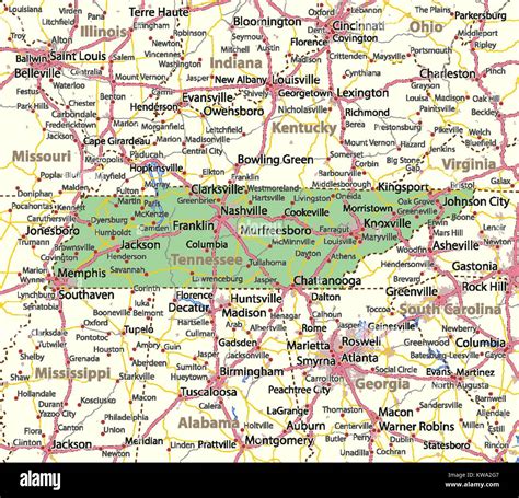 Tennesse City Map Nashville Tennessee City Map Black And White Street