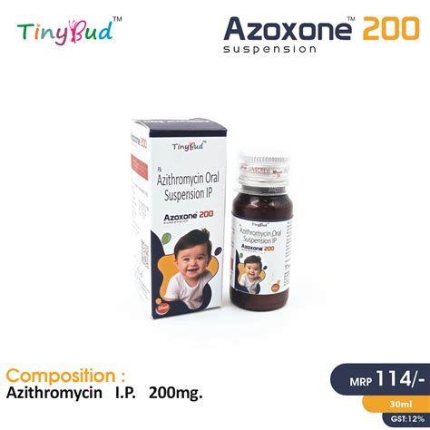 Azithromycin 200mg Suspension - Azithromycin (200mg) - Cafoli Lifecare ...