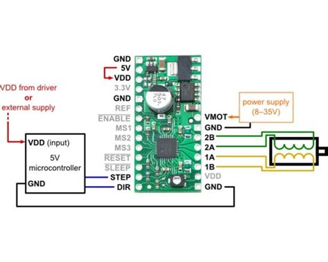 A4988 Stepper Motor Driver Carrier with Voltage Regulators – MG Super Labs