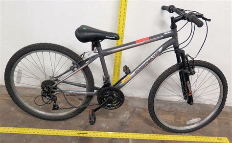 Roadmaster 24" Granite Peak 18-Speed Mountain Bike, Gray