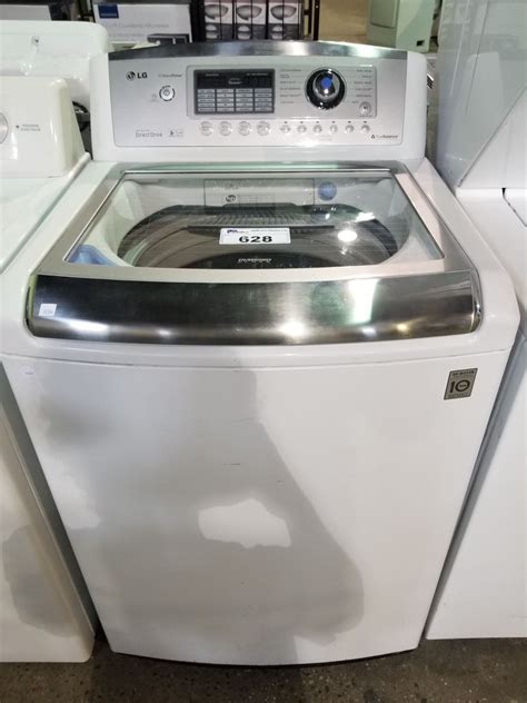 WHITE LG DIRECT DRIVE WASHER MODEL WT5001CW