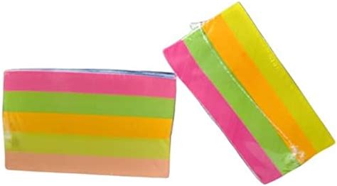 R H LIFESTYLE 900 Sheet Sticky Notes 3 x 3 inch Fluorescent Paper Self ...