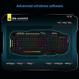 Amazon.in: Buy Zebronics Zeb-Magnus USB Gaming Keyboard with 4 Modes ...