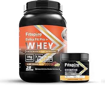 Fitspire Evika Fit Super Pro plus Whey Protein & Creatine Monohydrate ...
