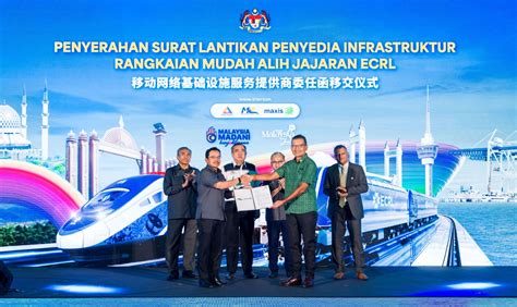 Maxis appointed as preferred telco and infrastructure partner for ECRL - SoyaCincau