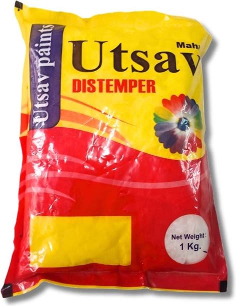 utsav Wall Paint White Distemper Wall Paint Price in India - Buy utsav ...