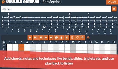Ukulele Notepad - Tab Editor - App on Amazon Appstore
