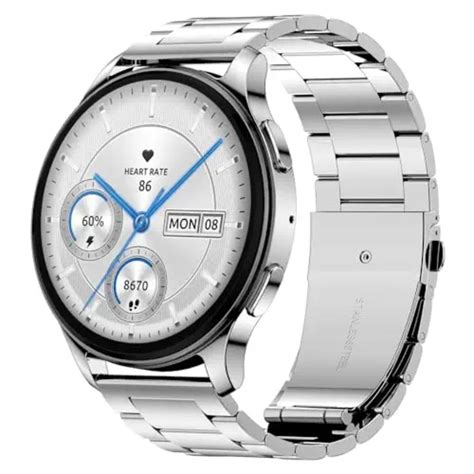 Buy Amazfit Pop 3R Smart Watch, Metallic Silver at Reliance Digital