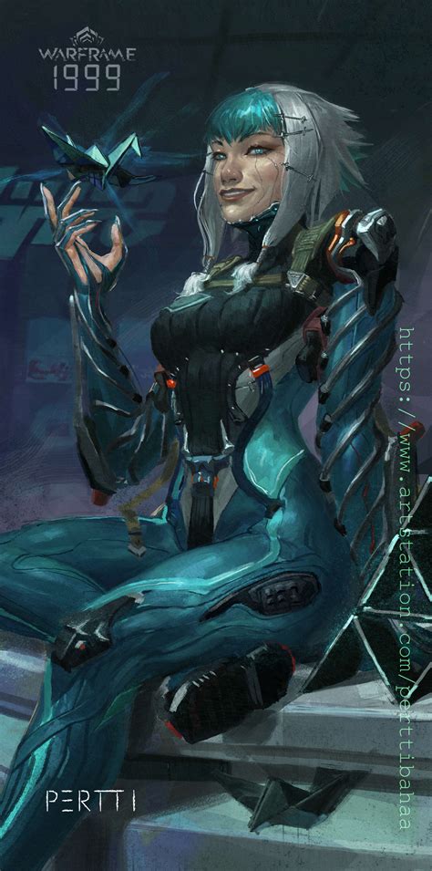 ArtStation - Aoi Proto Mag Warframe 1999 fan art