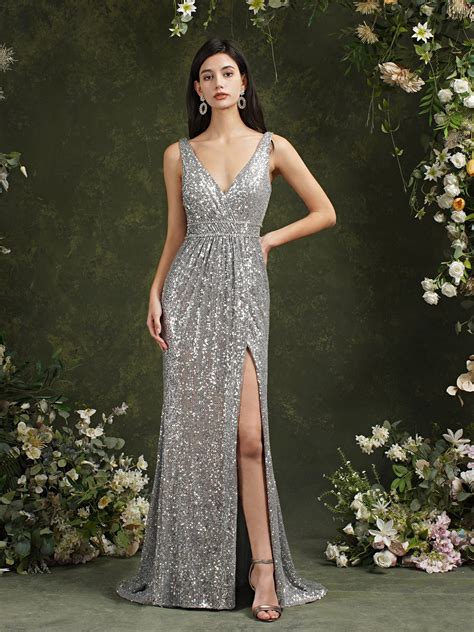 Silver Wedding Dress