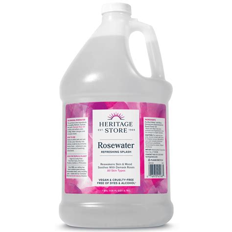 Buy Heritage Store Rosewater | Hydrating Formula for Skin & Hair | No ...