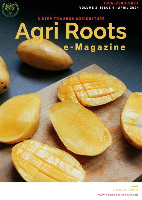 Agri Roots e-Magazine Current Issues - Agri Roots e-Magazine