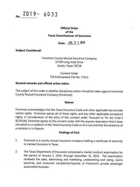 Fillable Online tdi enforcement actions Fax Email Print - pdfFiller