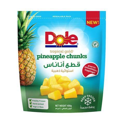 Dole Pineapple Chunks Value Pack 400 g Online at Best Price | Fruits ...