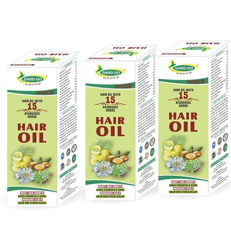 Buy DARDGO Hair Oil | Reduces Hair Fall & Dandruff | Promotes Hair ...