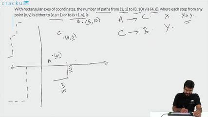 [Video] With rectangular axes of coordinates, the number of paths from ...