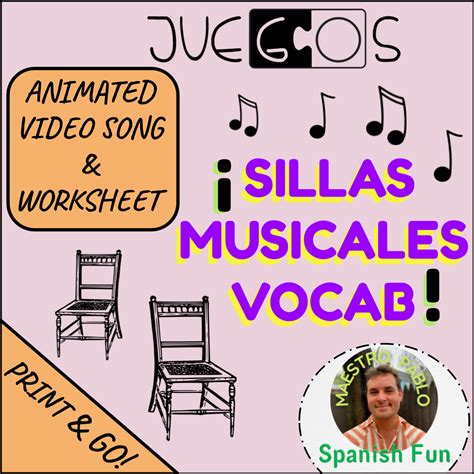 Ritmo de Sillas Musicales: The Ultimate Game of Vocab Musical Chairs ...