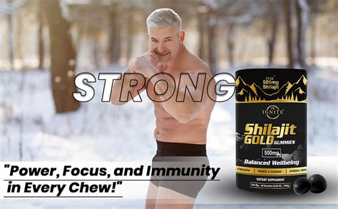 Pure Himalayan Shilajit Gummies - High Potency Gold Grade, 100% ...