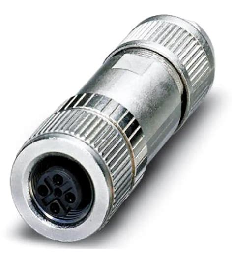 Female connector, field-attachable V1D-G-ABG-PG9-Q3