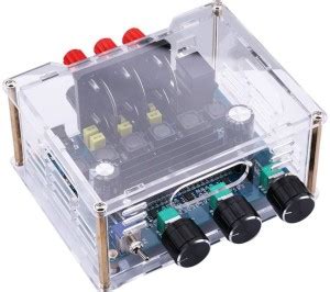 REES52 2.1 Channel Audio Stereo Amplifier Subwoofer Board; DC 12-24V ...