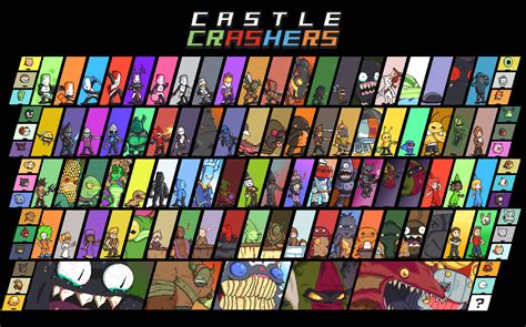 Castle Crashers Characters