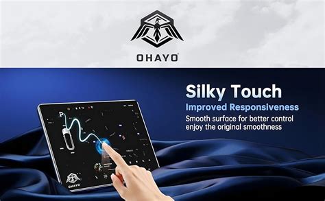 OHAYO 9H Hard Screen Protector Combo for Hyundai Exter 8-Inch ...