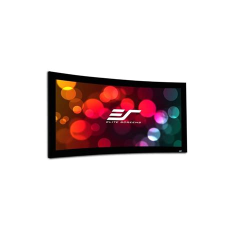 Elite Screens CURVE235-138W - 138 Inches CineWhite (2.35:1 Cinema Scop ...
